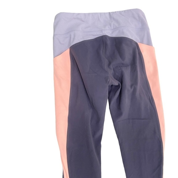 Athleta bundle of 3 pair high waisted leggings in gray, teal & gray multi sz xxs - Picture 7 of 11
